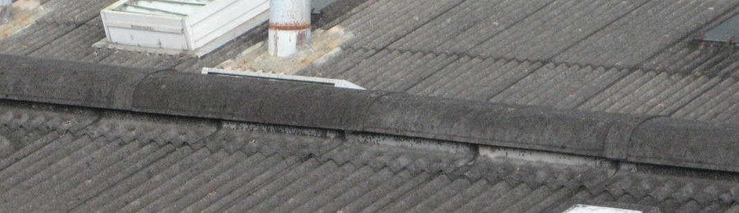 Asbestos cement ventilating ridges and components - Asbestos Product Guide