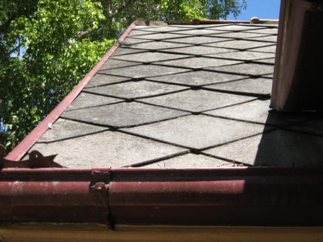 Asbestos cement slate and shingles - Asbestos Product Guide