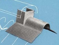 Asbestos cement ventilating ridges and components - Asbestos Product Guide